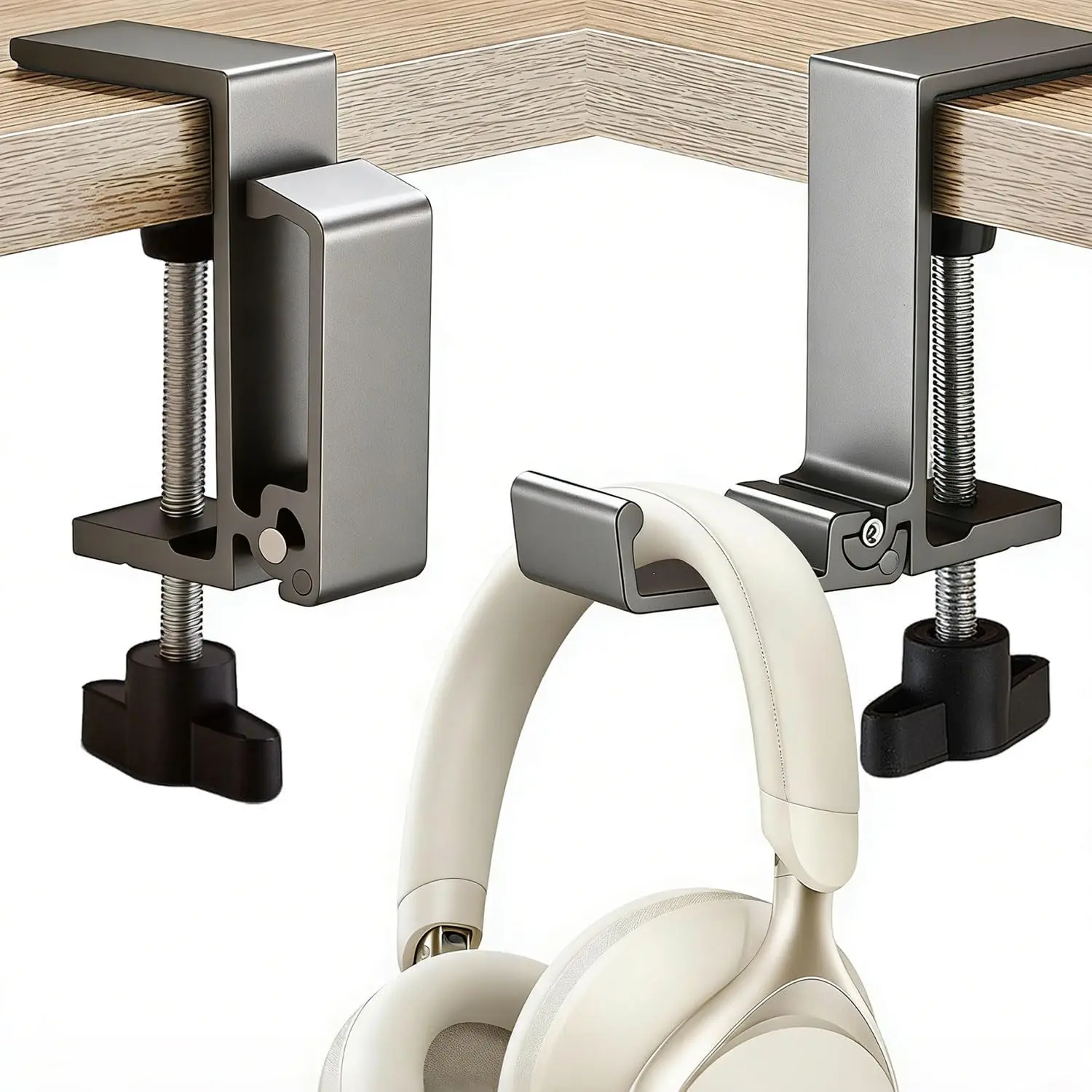 Home Office Headset - Adjustable Desk Edge Hook Gaming Headset