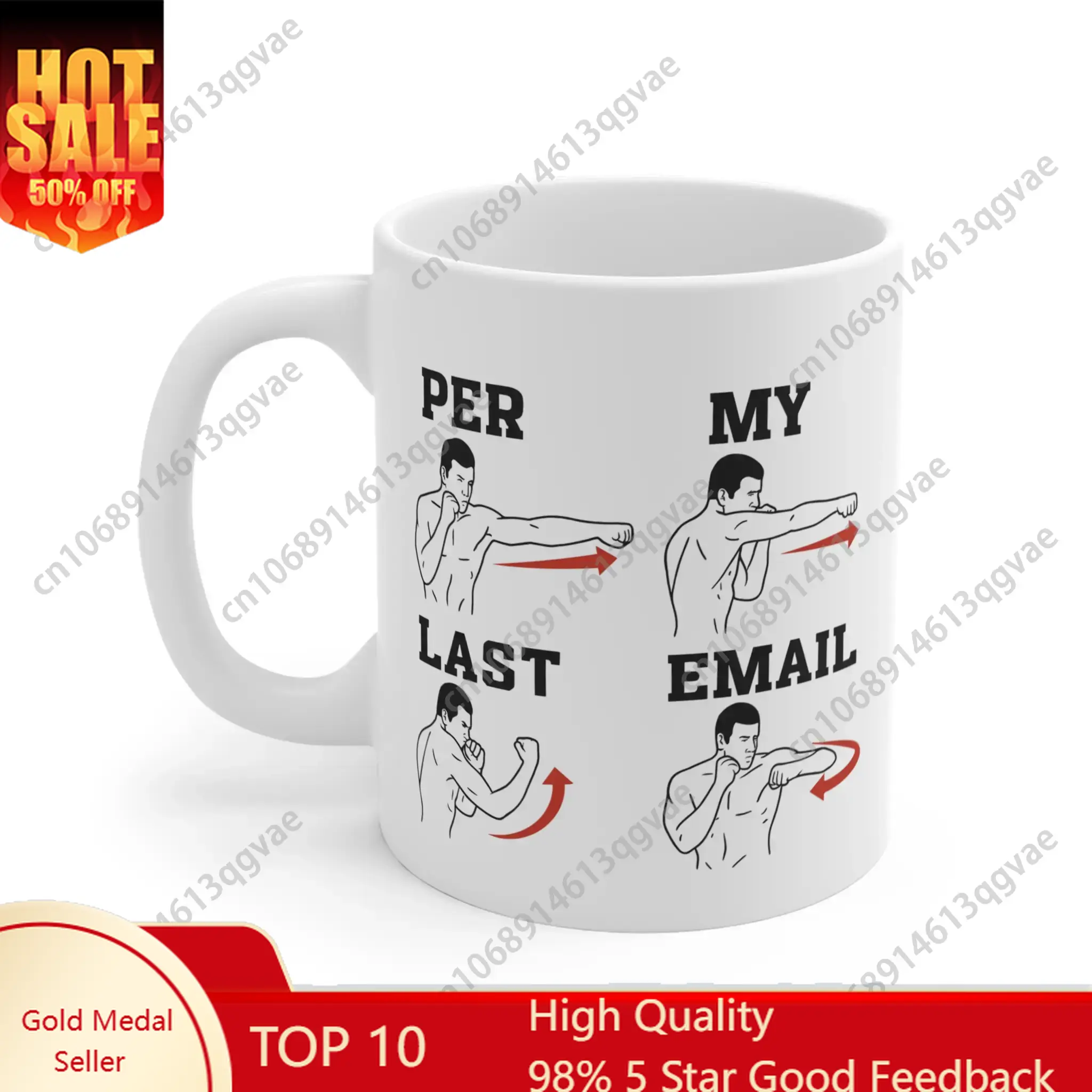 Home Office Email - “Per My Last Email” Funny Coffee