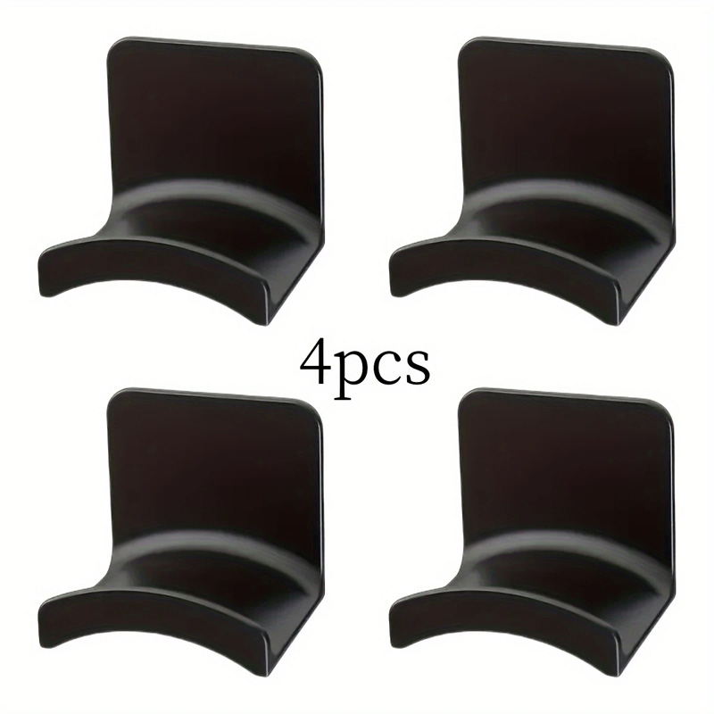 4Pcs Black Adhesive Headphone  - Home Office Headset 评论和价格