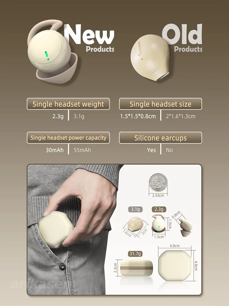 Sleep Earbuds invisible Small  - Home Office Amazon 评论和价格