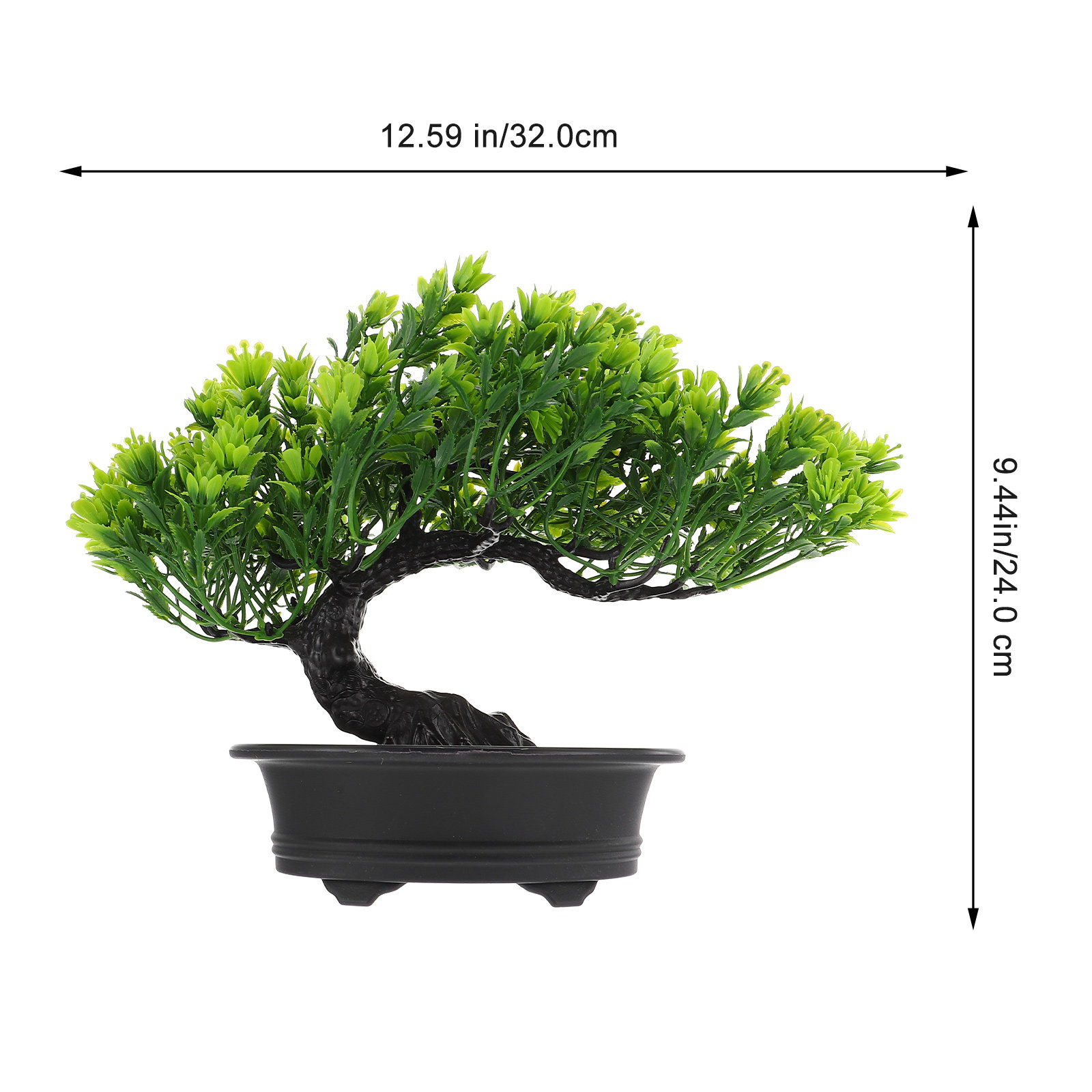 Faux Bonsai Pine Tree Artifici - Home Office Guest Room 评论和价格