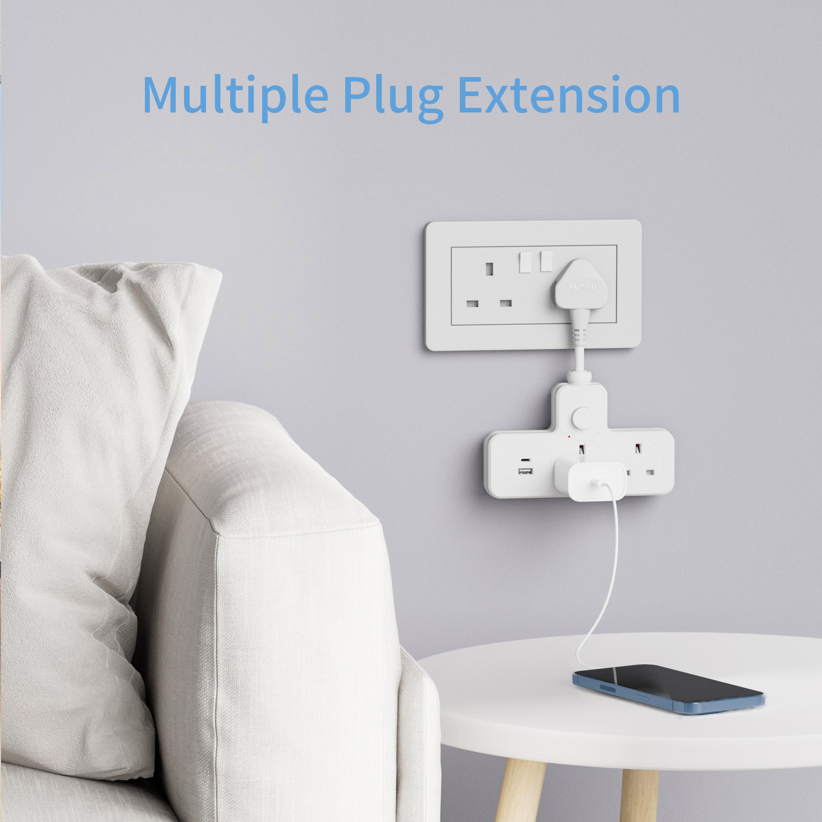 UK Power Plug Wall Outlet 13A  - Home Office Of Uk 评论和价格