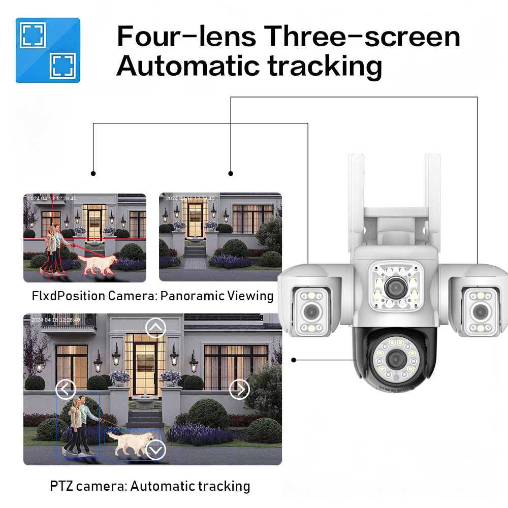 8K 15MP UHD Outdoor WiFi IP Ca - Home Office Email 评论和价格