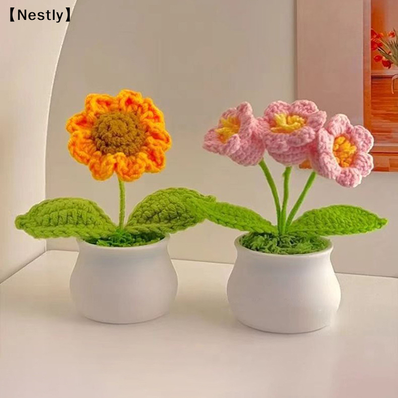 Crochet Flowers Artificial Sun - Home Office Guest Room 评论和价格