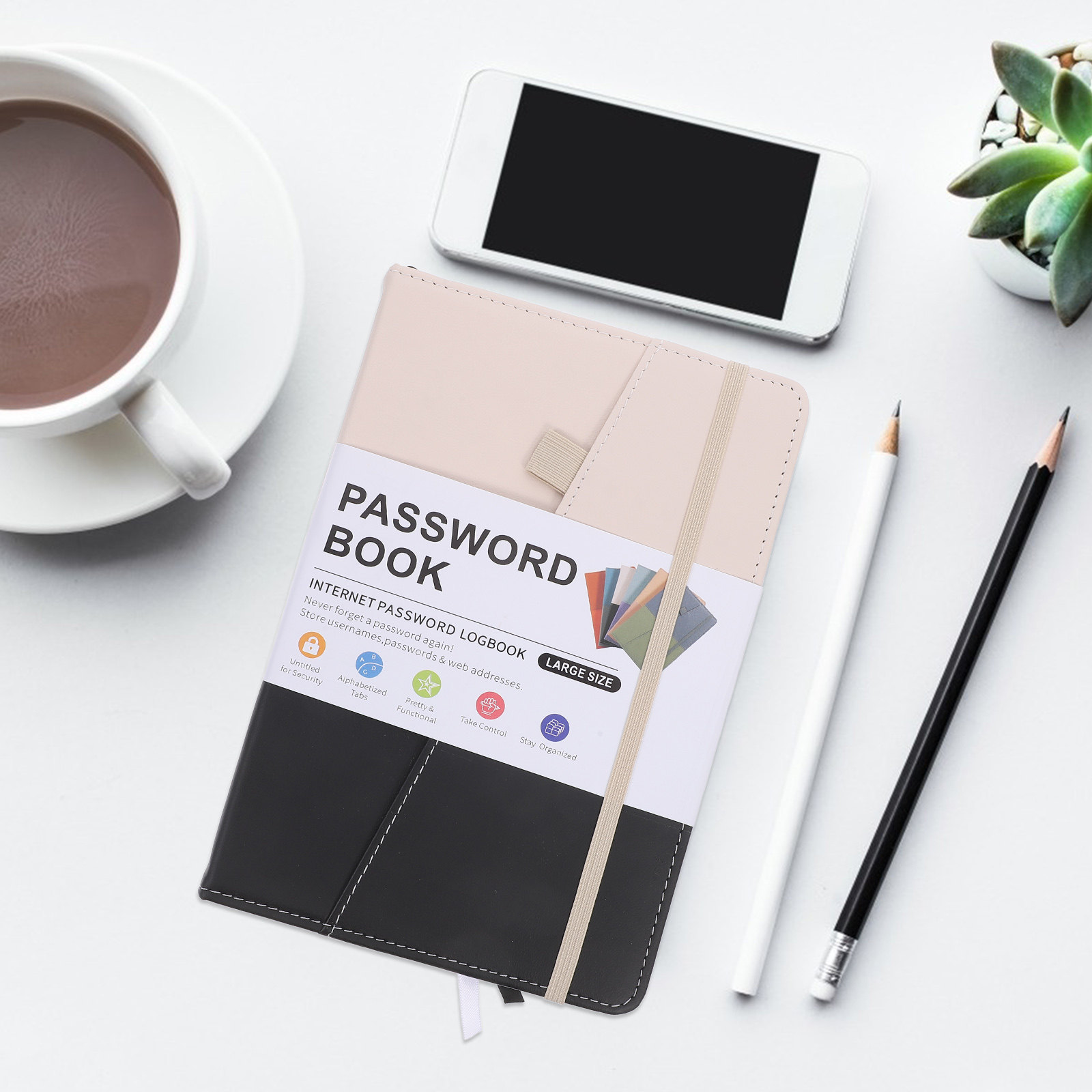 A5 Password Notebook Portable  - Home Office Phone Number 评论和价格