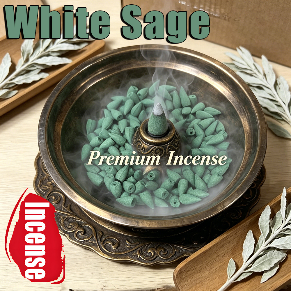 White Sage Scented Backflow In - Home Office Guest Room 评论和价格