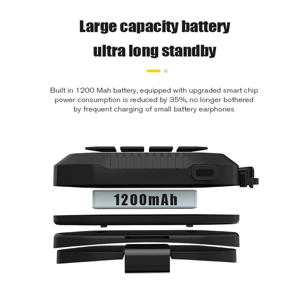 1200mAh Motorcycle Helmet Wire - Home Office Headset 评论和价格