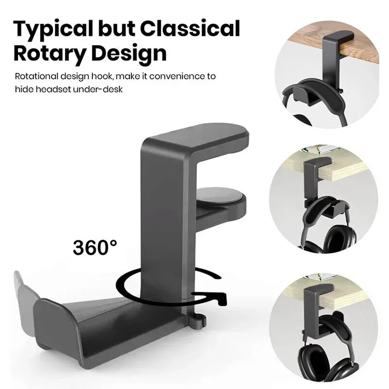 No Punch Headset Holder Deskto - Home Office Headset 评论和价格