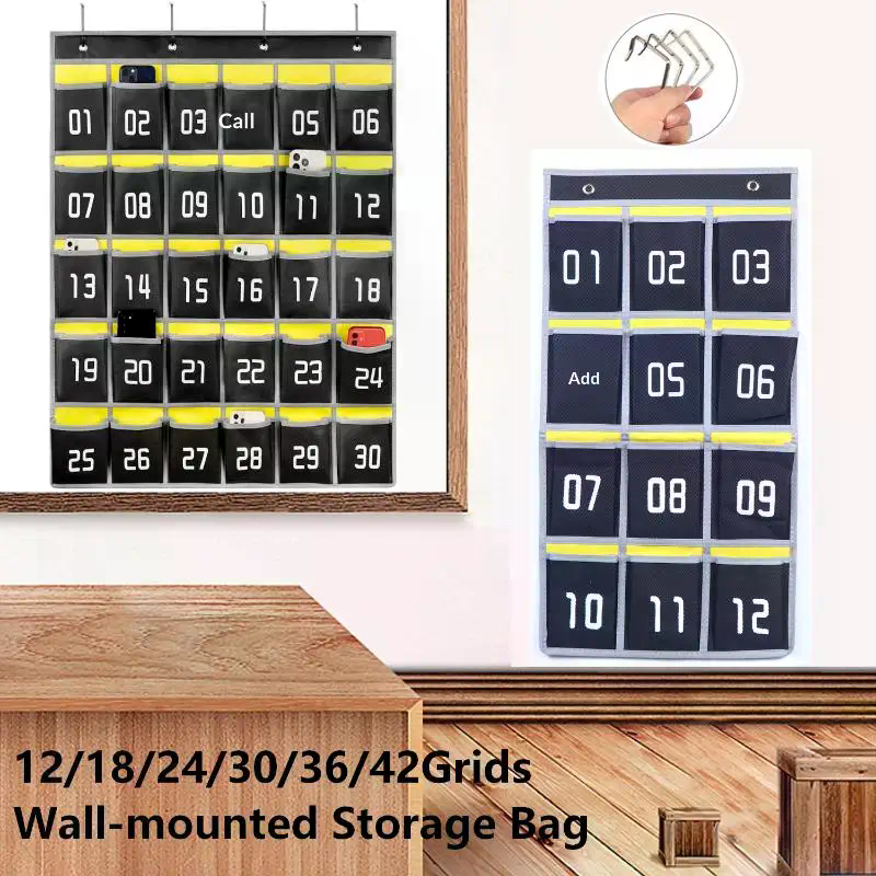 Wall Mounted Numbered Storage  - Home Office Phone Number 评论和价格