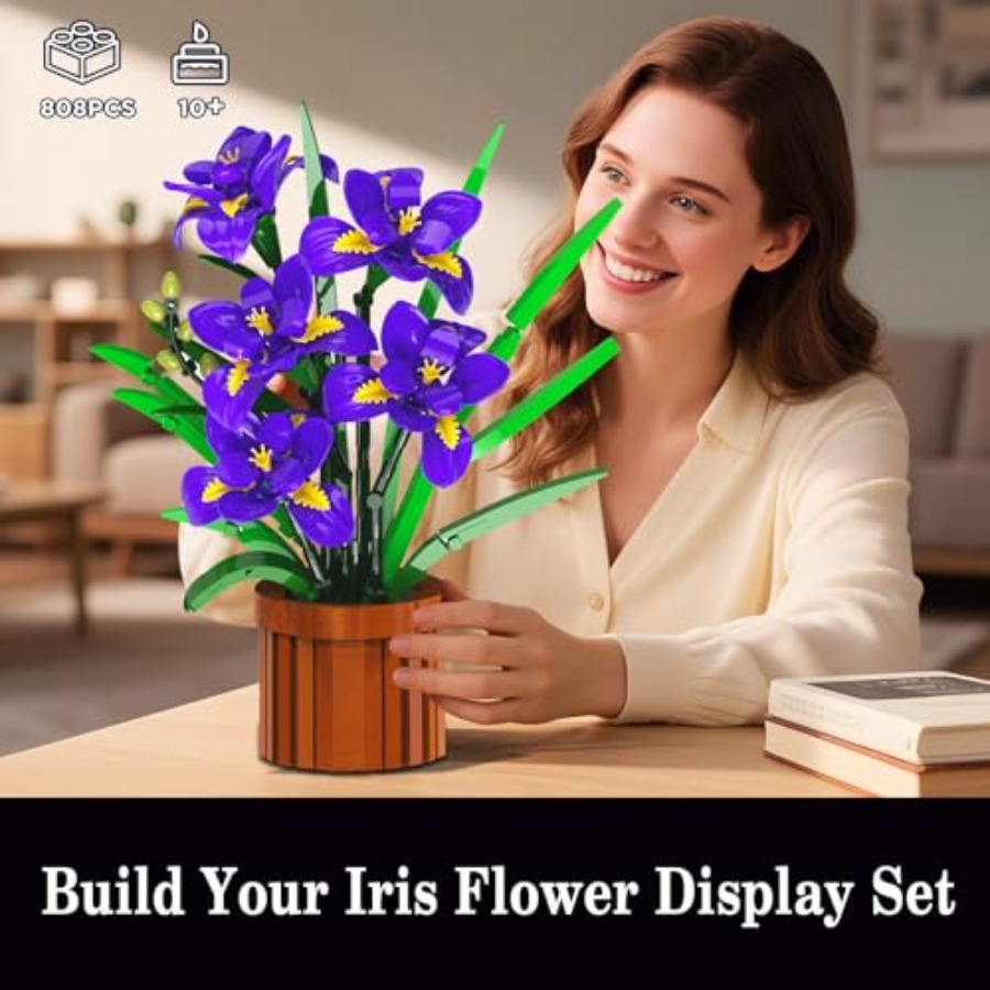 Flowers Botanicals Iris Buildi - Home Office Headset 评论和价格