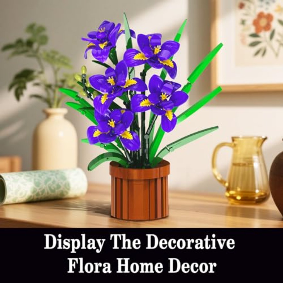 Flowers Botanicals Iris Buildi - Home Office Headset 评论和价格