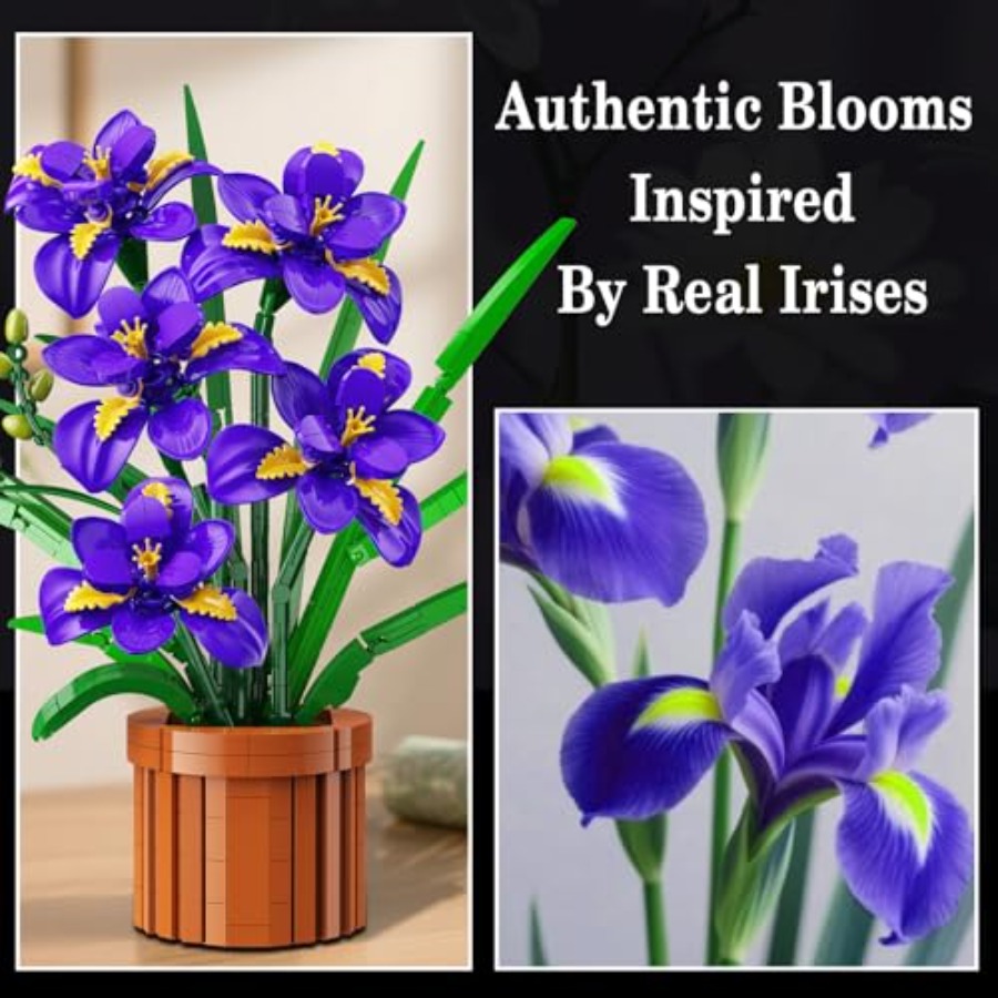 Flowers Botanicals Iris Buildi - Home Office Headset 评论和价格