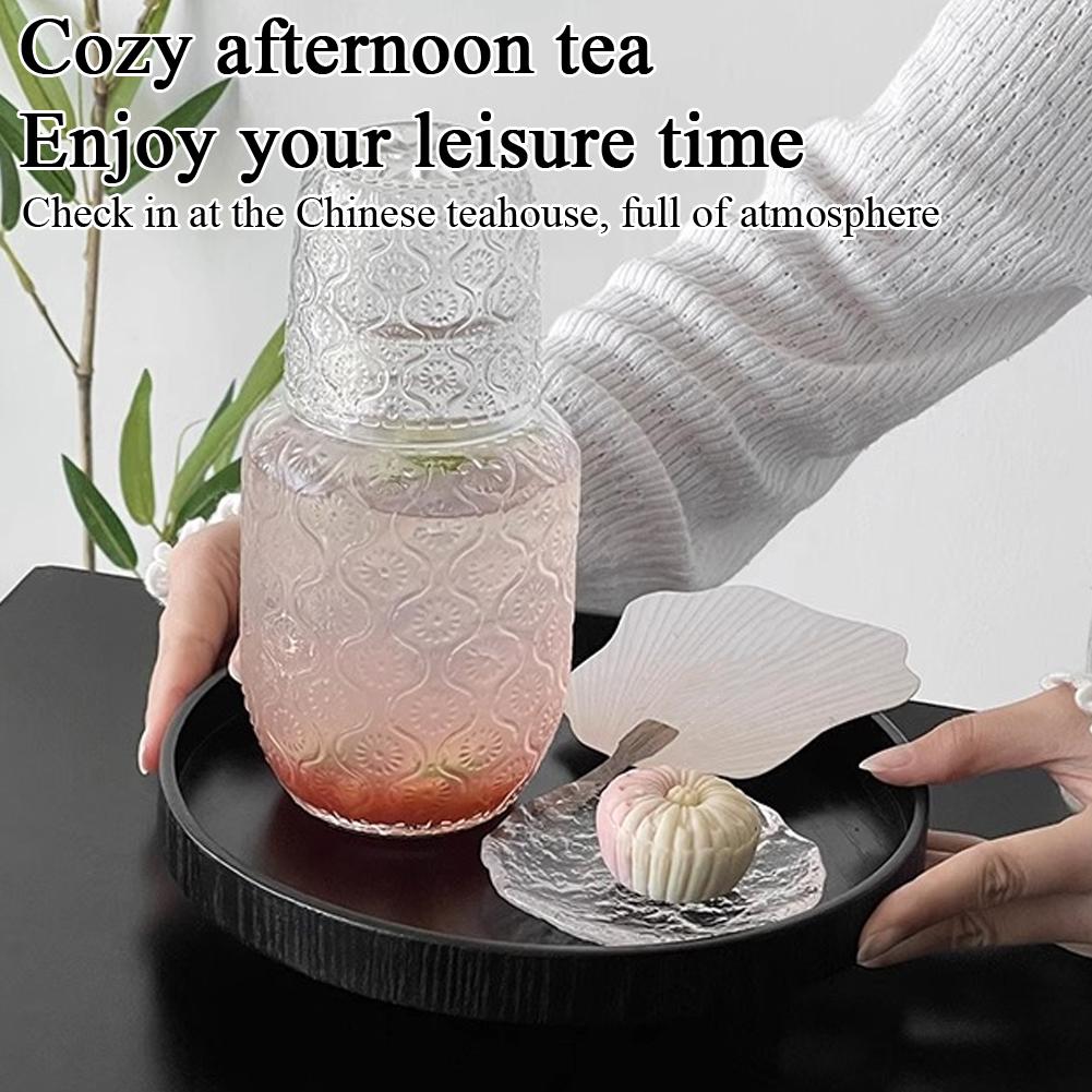 Glass Bedside Water Carafe And - Home Office Guest Room 评论和价格
