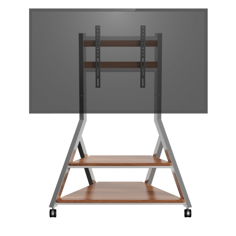 Movable Stainless Steel TV Flo - Home Office Pro 评论和价格