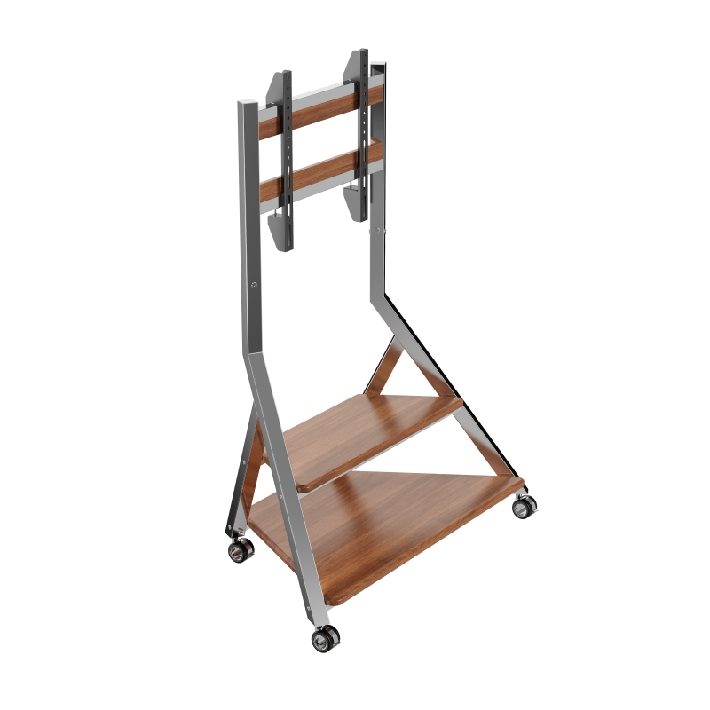 Movable Stainless Steel TV Flo - Home Office Pro 评论和价格