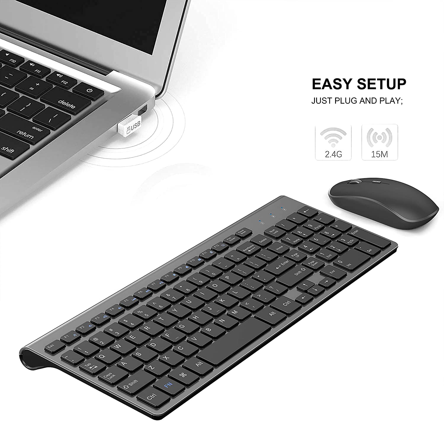 Wireless Keyboard and Mouse，Er - Home Office Of Uk 评论和价格