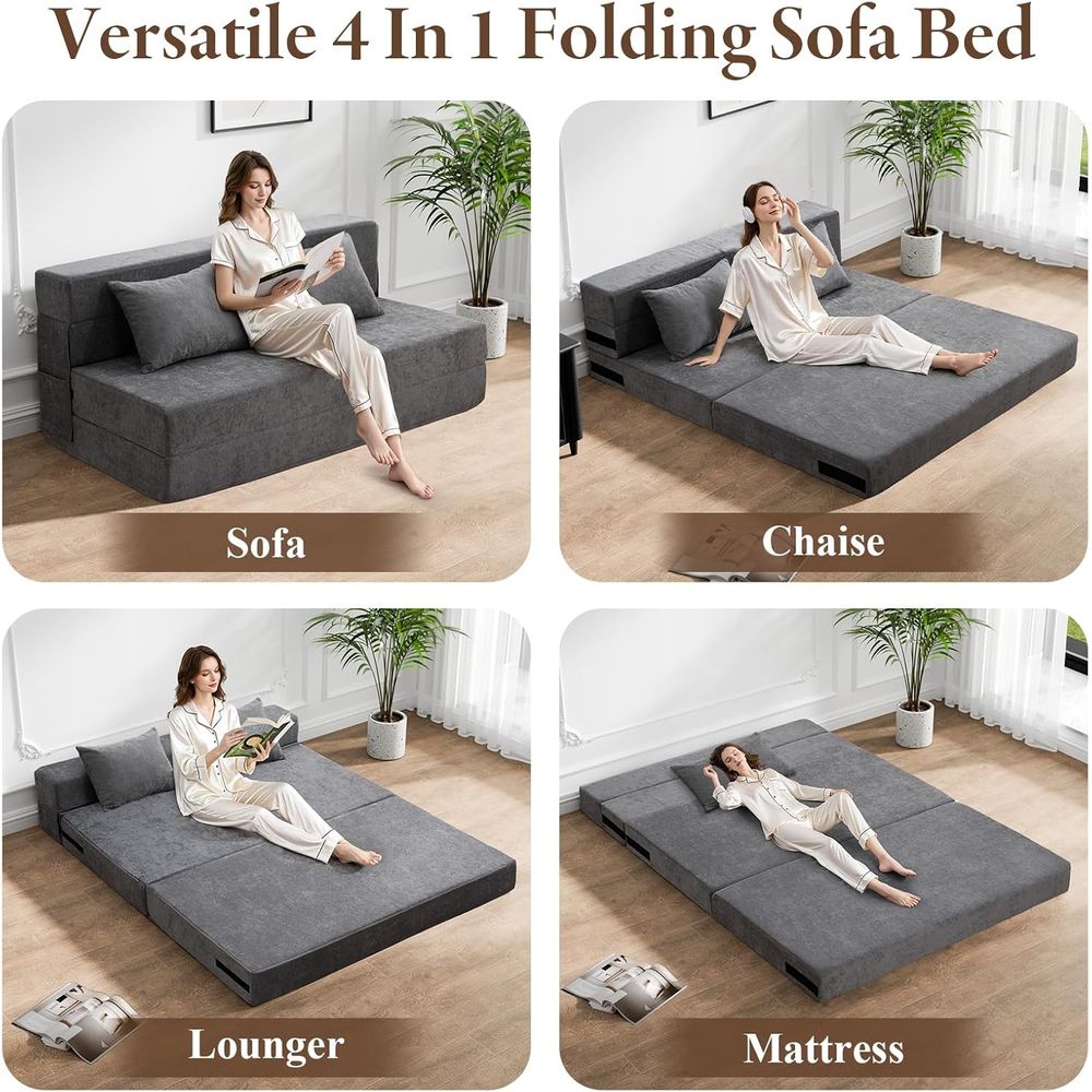 Convertible Sleeper Chair with - Home Office Guest Room 评论和价格