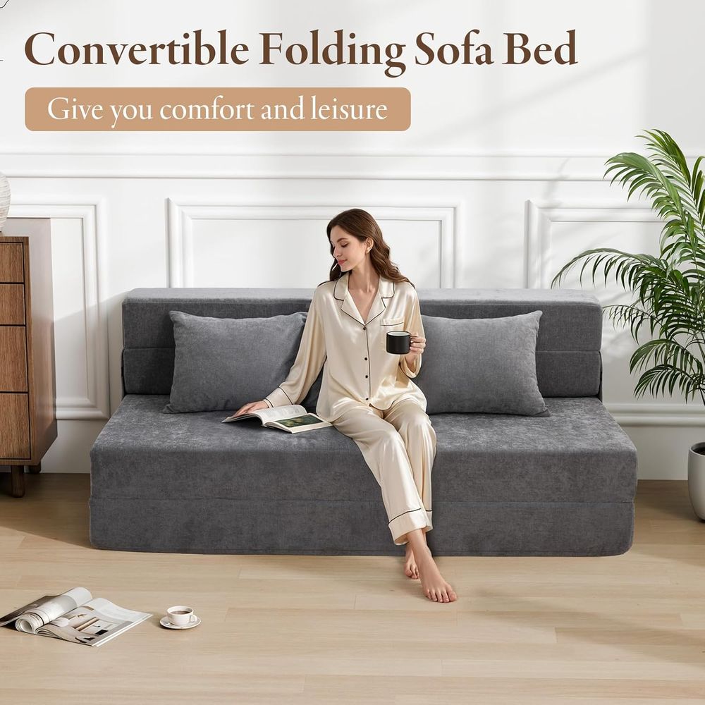 Convertible Sleeper Chair with - Home Office Guest Room 评论和价格