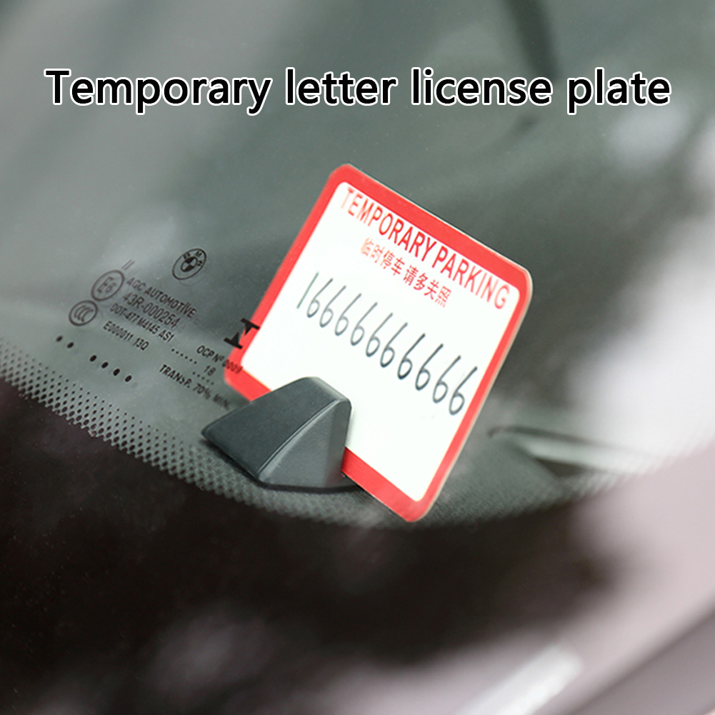 Car Temporary Parking Card Tic - Home Office Phone Number 评论和价格